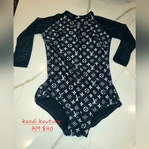 Kandi kouture dance leotard